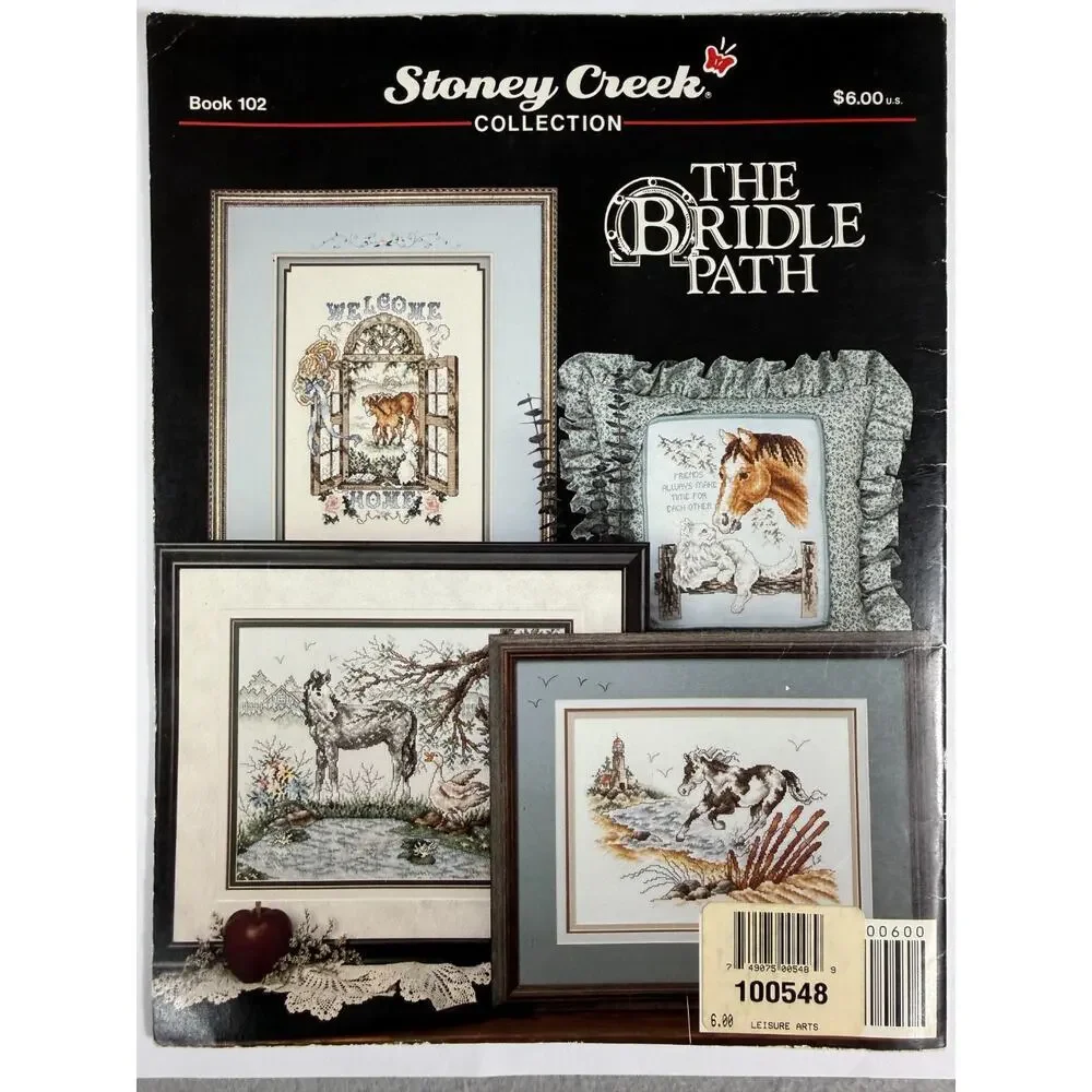 1992 Stoney Creek Collection Book 102 THE BRIDLE PATH Horses 8 Projects